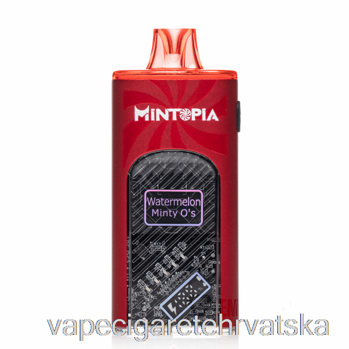 Vape Cigarete Mintopia Turbo 9000 Jednokratna Lubenica Minty O's